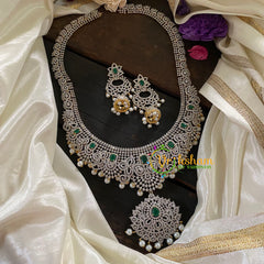 Bridal American Diamond Haram-Green-G6892