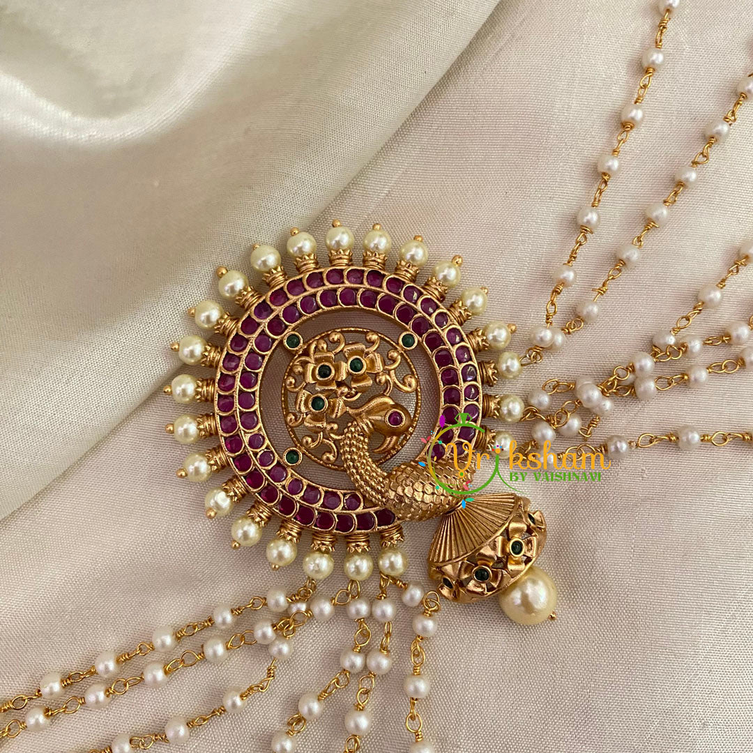 Premium Bun Billai with Side Chains -G9238