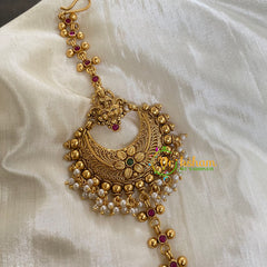 Antique Lakshmi Jada Billai Bridal Hair Accessory-G5857