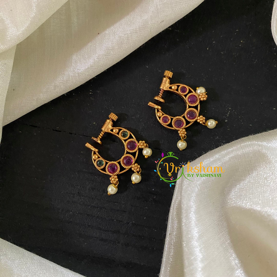 Premium Gold Nath / Nose pin -G9295