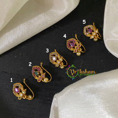 Premium Gold Nath / Nose pin -G9281