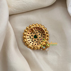 Premium Kemp Single Jada Billai -Bun Billai -Red Green-G9879