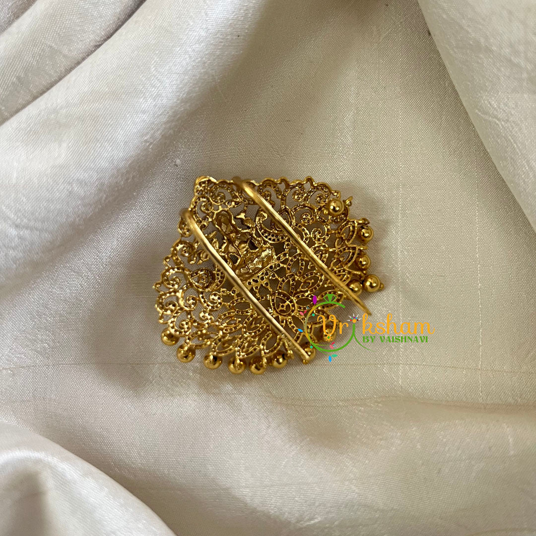Premium AD Stone Single Jada Billai -Lakshmi Bun Billai -G9876