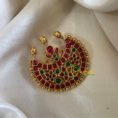 Premium Kemp Single Jada Billai -Bun Billai -Red Green-G9875