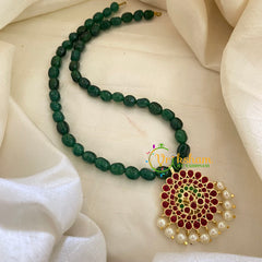 Green Bead Traditional Kemp Addigai -G7182