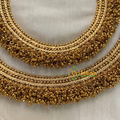 Premium Cluster Ghungroo Bridal Anklets-G8403