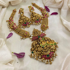 Lakshmi Jadau Kundan Short Neckpiece-J964