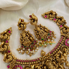 Lakshmi Jadau Kundan Short Neckpiece-J965