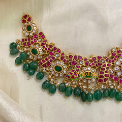 Jadau Kundan Short Neckpiece-J985