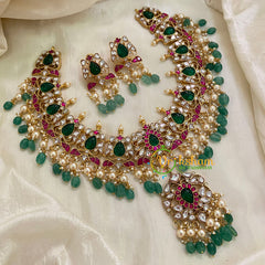 Precious Jadau Kundan Short Neckpiece -J966