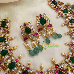 Precious Jadau Kundan Short Neckpiece -J966