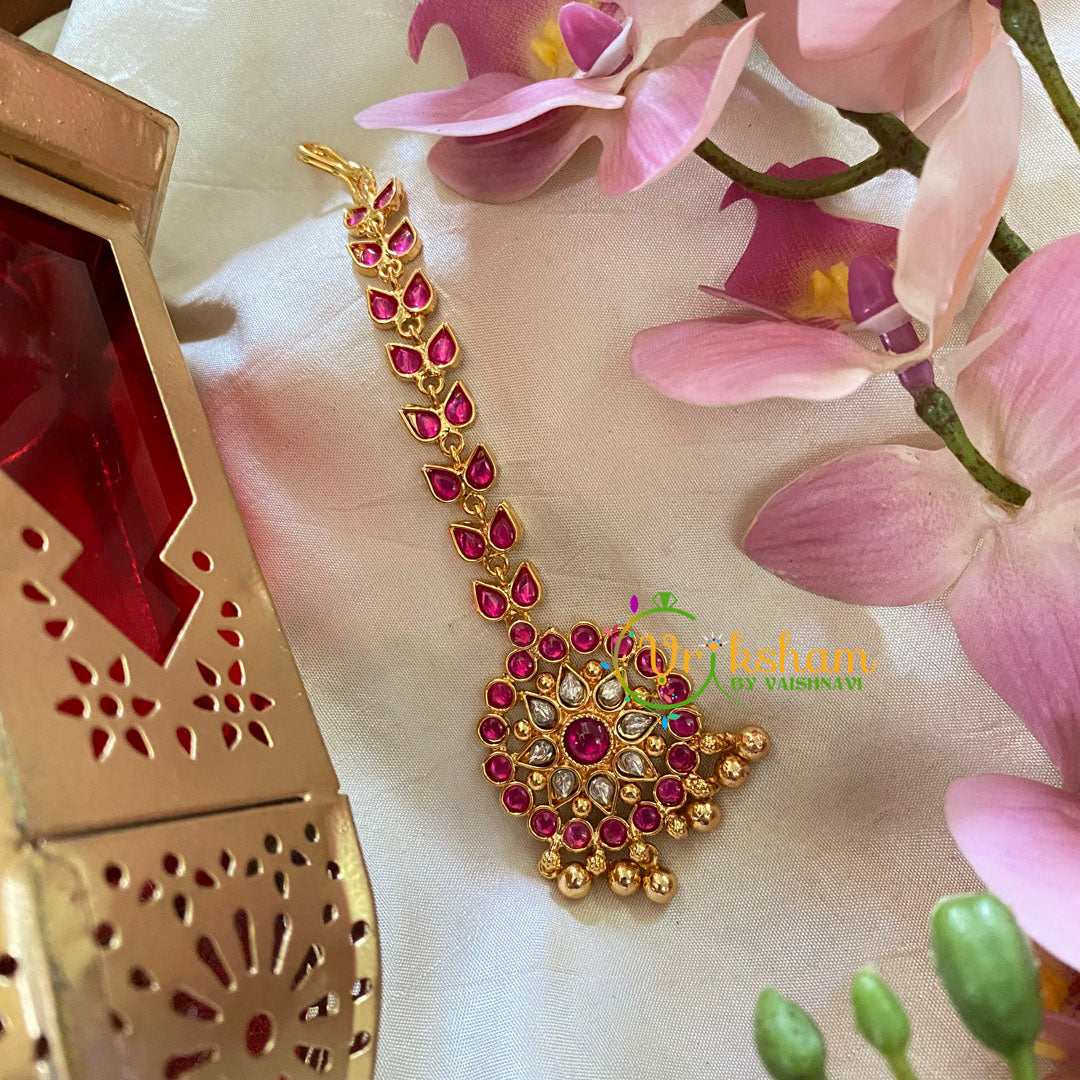 Unique 1gm Gold Mang Tikka -G9442