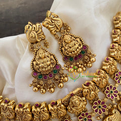 Premium Lakshmi Temple Bridal Set-G7250