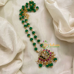 Exquisite Jadau Kundan Pendant Mala -J960