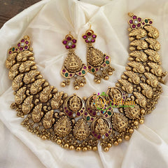 Premium Bridal Lakshmi Temple Neckpiece-G7255