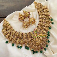 Premium Bridal Lakshmi Temple Neckpiece-G7253