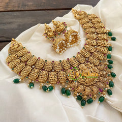 Premium Bridal Lakshmi Temple Neckpiece-G7253