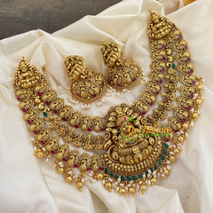 Premium Bridal Lakshmi Temple Neckpiece-G7252