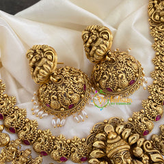 Premium Bridal Lakshmi Temple Neckpiece-G7252