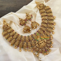 Premium Bridal Lakshmi Temple Neckpiece-G7251