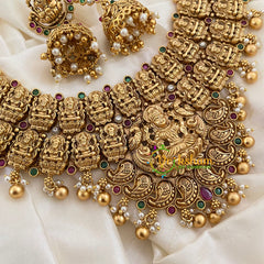 Premium Bridal Lakshmi Temple Neckpiece-G7251