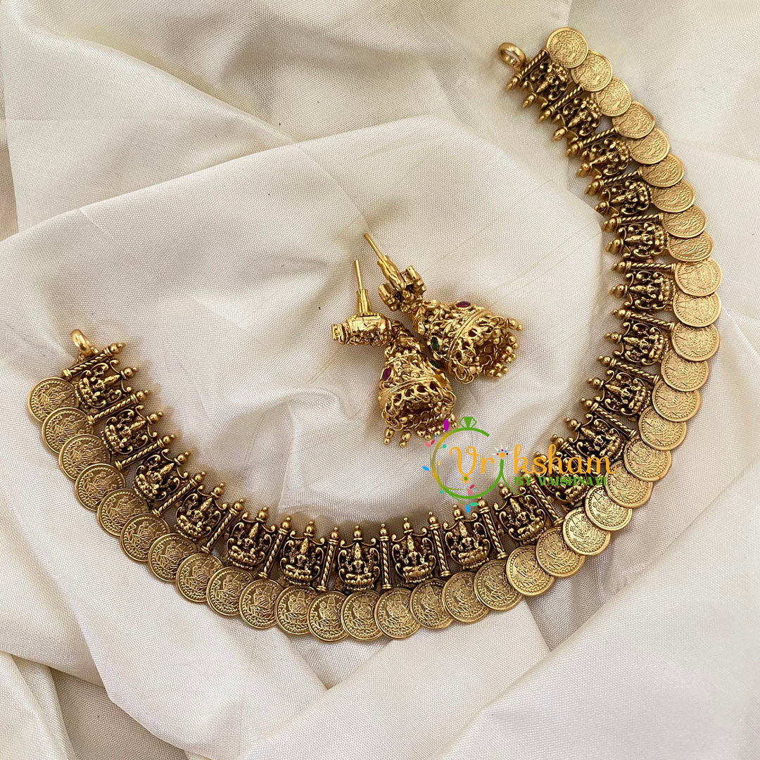 Premium Lakshmi Kaasu Choker- Coin Choker-G7272