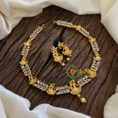 Fancy AD Stone Designer Neckpiece -Dancers-G037