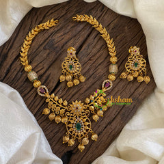 Gold Look Alike Designer Neckpiece -G038