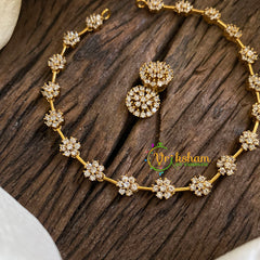 Fancy AD Stone Designer Neckpiece -G041