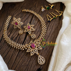 Interchangeable AD Stone Short Neckpiece-G03