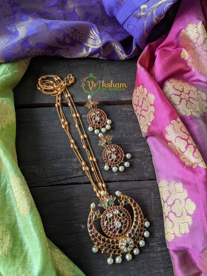 Chandini Pendant Chain Neckpiece -G2135