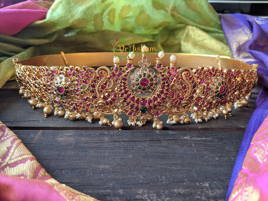 Exquisite Kundan and Kemp Hipbelt -G1087