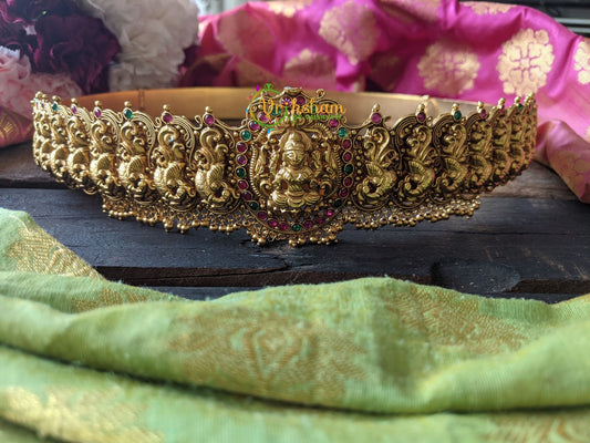 Gold Replica Lakshmi Hipbelt -Temple Hipbelt -G1185