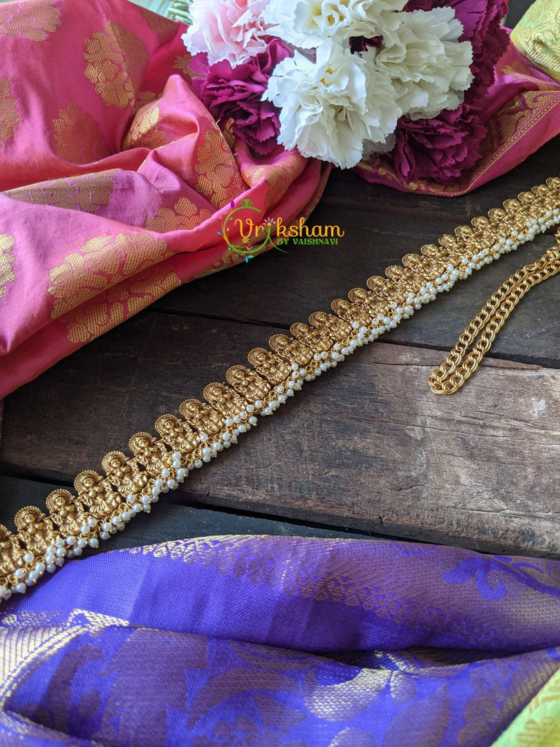 Lakshmi HipChain with Cluster Pearls -G1313