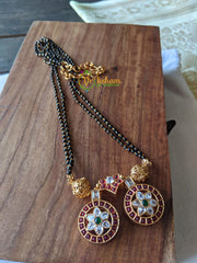 Mangalsutra Style Pendant and Chain Neckpiece -G1381