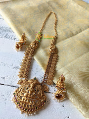 Premium Lakshmi coin and Pendant Neckpiece -G1683