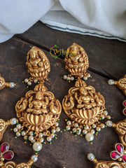 Precious jadau Kundan Nakshi Choker -Lakshmi Choker -Nagas Collections -J031