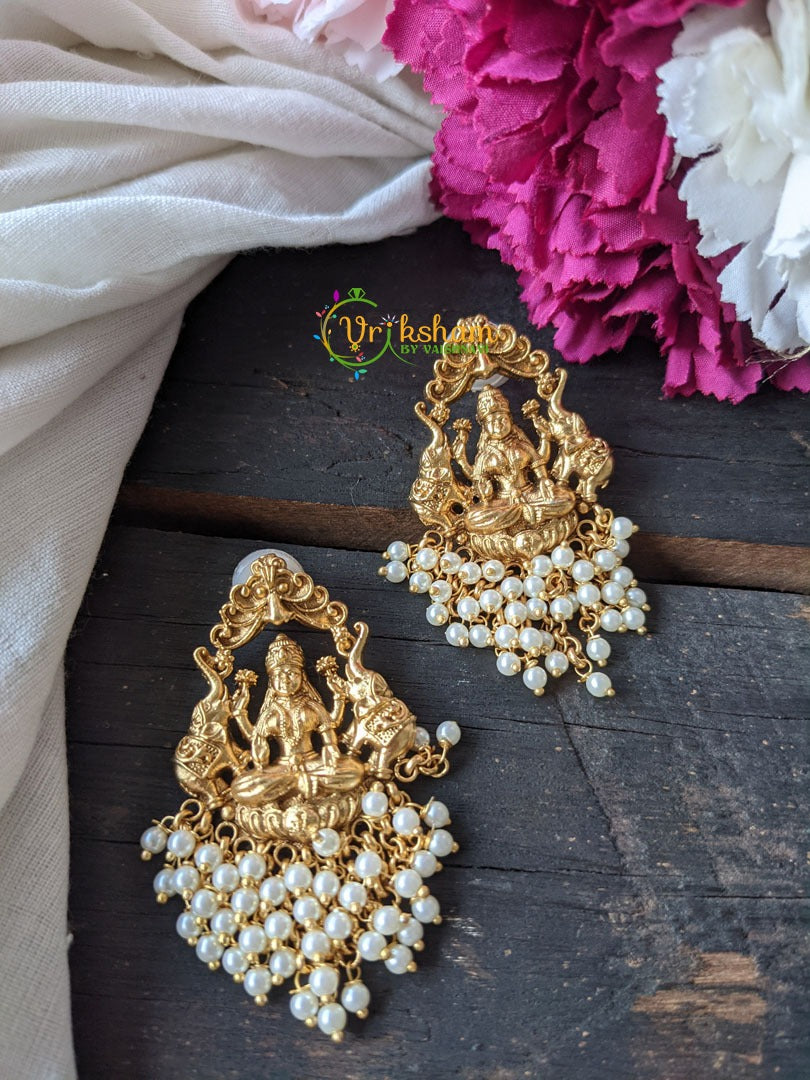 Lakshmi Cluster Pearl Earrings -G1762