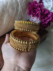 Antique Gold Openable Bangles -G2020