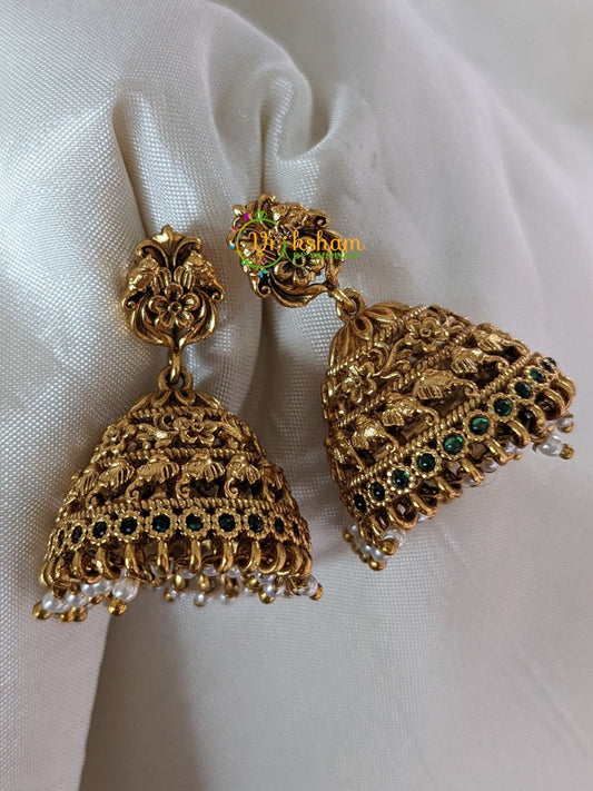 Budgeted Antique Jhumkas -G2159