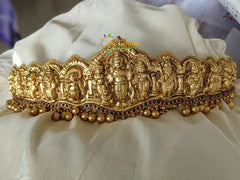 Ram Parivar and Dasavatar Hipbelt -Antique Temple Hipbelt -G2275