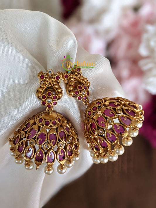 Premium Kemp Jhumkas -G2153