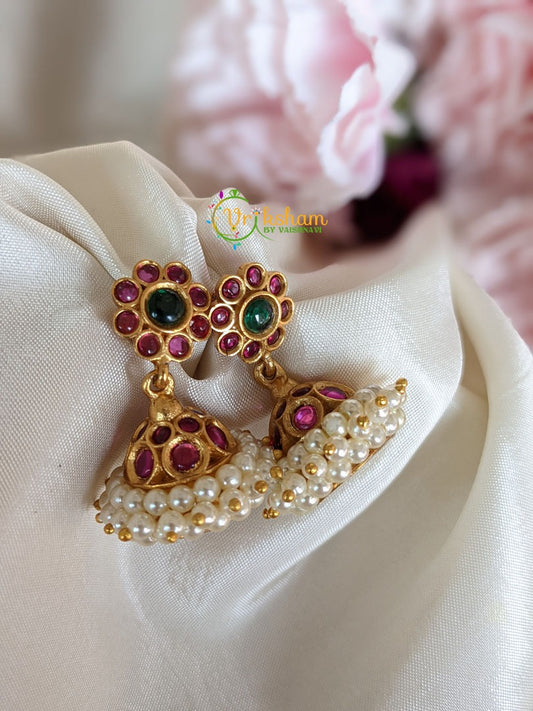 Traditional Kemp Jhumkas -G2156