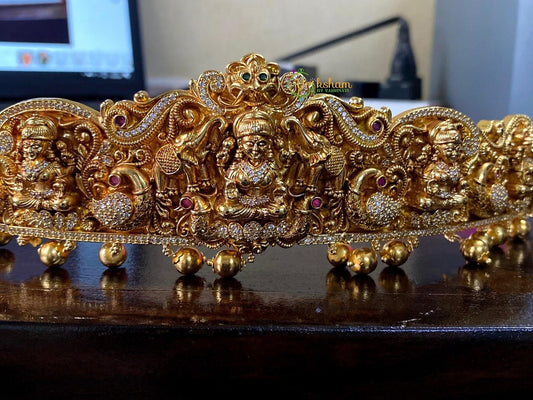 Royal Gold look alike Lakshmi hip belt-G338